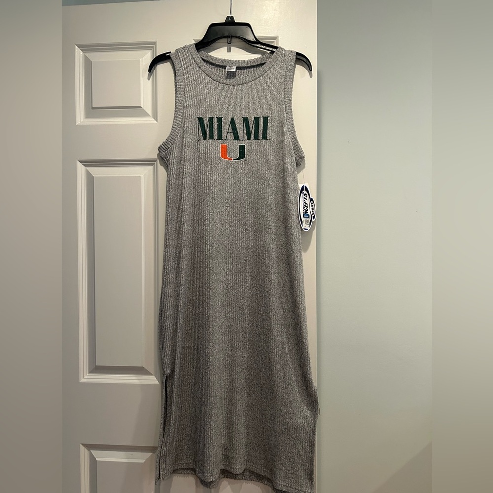 University of Miami Ribbed Tank Dress, medium - Picture 2 of 3